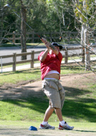 Kevin Federline Golfs With His Dad