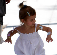 Jessica Alba and daugher Honor Marie