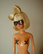Designer Lu Wei Kang recreates Lady Gaga's wardrobe in miniature for Barbie dolls, Beijing, China - 08 Feb 2010