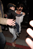 *EXCLUSIVE* The Beckham's and the Ramsay's celebrate Cruz's B-Day at Pirate's Dinner Adventure