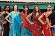 Rehearsal for the 'Vcare Indian Super Queen' transgender beauty pageant, Mumbai, India - 20 Feb 2010