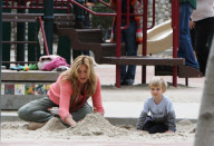 EXCLUSIVE Penny Lancaster and son Alastair Stewart - Part 2
