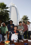 Barclays Dubai Tennis Championships press conference, Burj Al Arab hotel gardens, Dubai, United Arab Emirates - 22 Feb 2010
