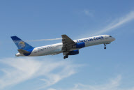 Thomas Cook Boeing 757 fuel leak, Caselle airport, Turin, Italy - 21 Feb 2010