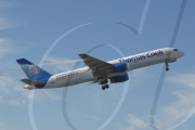Thomas Cook Boeing 757 fuel leak, Caselle airport, Turin, Italy - 21 Feb 2010