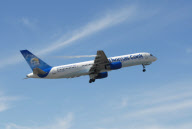 Thomas Cook Boeing 757 fuel leak, Caselle airport, Turin, Italy - 21 Feb 2010