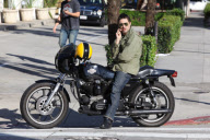 Olivier Martinez attempts to make a phone call the Safe Way