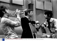 The Beatles at Abbey Road Studios for the 'Our World' Live Television Broadcast, London, Britain - 1967
