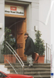 LIAM AND NOEL GALLAGHER AT ABBEY ROAD STUDIOS IN LONDON, BRITAIN - 1996