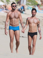Designer Marc Jacobs enjoys St Bartelemy