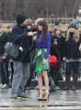Nicole Richie during a photo session in Paris