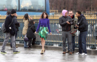 Nicole Richie during a photo session in Paris