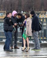 Nicole Richie during a photo session in Paris