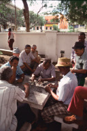 DOMINO PLAYER, SAN JUAN CITY, PUERTO RICO, CARIBBEAN