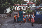 CITY THE BOTTOM, ISLAND SABA, NETHERLANDS ANTILLES, CARIBBEAN