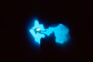 DIVER, GROTTO, CAPRI ISLAND, ITALY