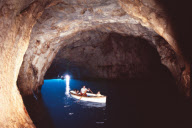 TOURISTS, GROTTO AZZURRA, CAPRI ISLAND, ITALY