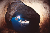 TOURISTS, GROTTO AZZURRA, CAPRI ISLAND, ITALY