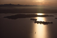 CHIEMSEE, CHIEMGAU, UPPER BAVARIA, GERMANY
