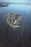 FRAUENINSEL, CHIEMSEE, CHIEMGAU, UPPER BAVARIA, GERMANY