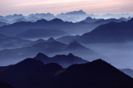 ALPES, CHIEMGAU, UPPER BAVARIA, GERMANY