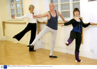 Grandfather age 88 prepares for his ballet debut, Ely, Britain - 11 Jan 2008