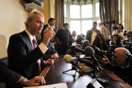 Dutch MP Geert Wilders, leader of the Party for Freedom, House of Lords, London, Britain -5th Mar 2010