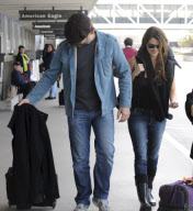 Javier Bardem Flies In With Penelope Cruz And Spits On A Photographer