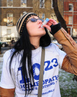 Homeopathy Sceptics Demonstration in Red Lion Square, London, Britain - 30 Jan 2010