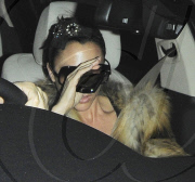 VICTORIA BECKHAM ARRIVING AT HER HOTEL