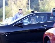 EXCLUSIVE Britney Spears brand new Maserati Gran Tourismo!