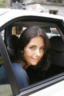 EN TAXI AVEC CRISTINA REALI.