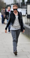 Stella on the school run
