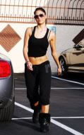 Nicole Scherzinger is a Happy Gym Member