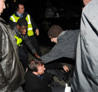 John Terry and wife Toni Poole leaving Stamford Bridge, London, Britain - 16 Mar 2010