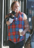 Mickey Rourke and girlfriend Elena out and about in the Meat Packing District, New York, America - 18 Mar 2010