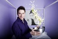 Italian chef Mattia Poggi, Milan, Italy - 13 Mar 2010