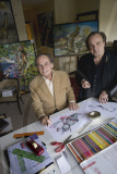 Pal Sarkozy is an Artist and is the father of French President Nicolas Sarkozy