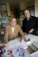 Pal Sarkozy is an Artist and is the father of French President Nicolas Sarkozy