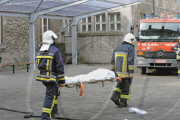 gas explosion in a school