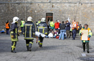 gas explosion in a school