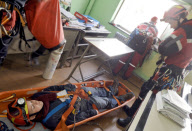 gas explosion in a school