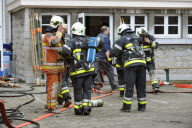 gas explosion in a school