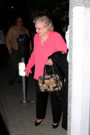 Betty White Dines at Chez Mimi