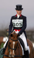 Zara Phillips at the Burnham Market International horse trials, Norfolk, Britain - 02 Apr 2010