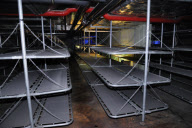 Cold War nuclear shelter in an underground car park in West Berlin - 29 Nov 2009