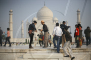 The Taj Mahal in Agra, Uttar Pradesh, India - 17 Feb 2010