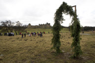 Traditional Shrovetide Tuesday football game at Alnwick, Britain - 16 Feb 2010