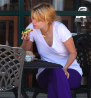 EXCLUSIVE Mischa Barton eats sandwich, hits the gym after weight critics