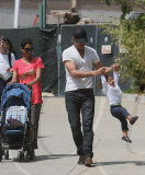 EXCLUSIVE... Exclusive...Halle Berry, Gabriel Aubry & Nahla Enjoy A Family Day At The Zoo!